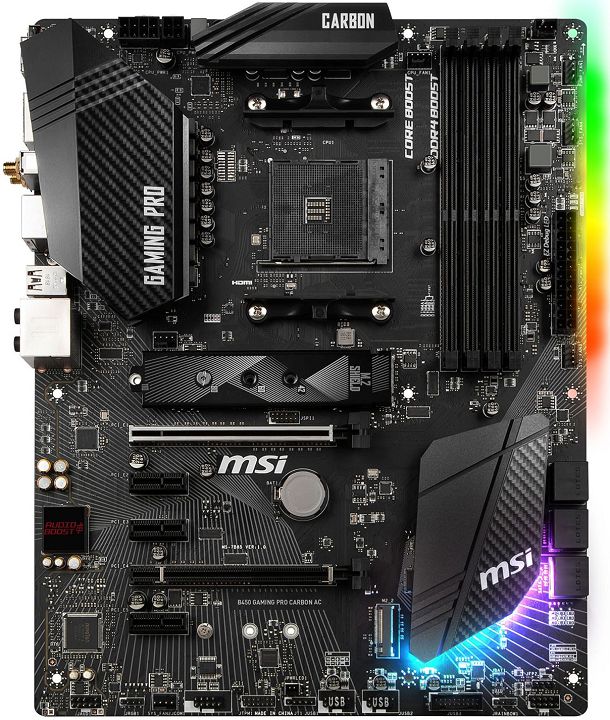 MSI B450 Gaming Pro Carbon AC