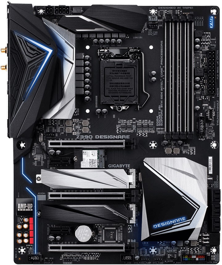 Gigabyte Z390 Designare