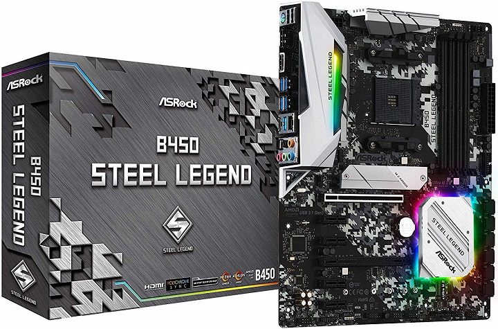 ASRock B450M Steel Legend