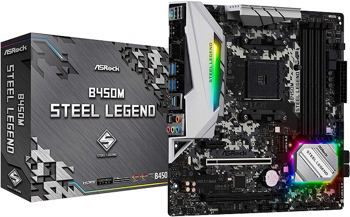 ASRock B450M Steel Legend