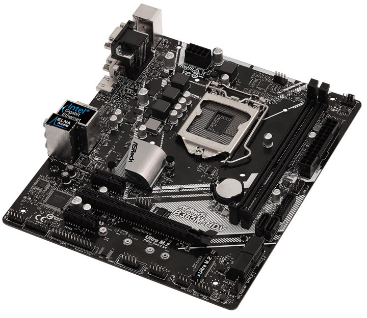 Asrock b365m hdv схема подключения