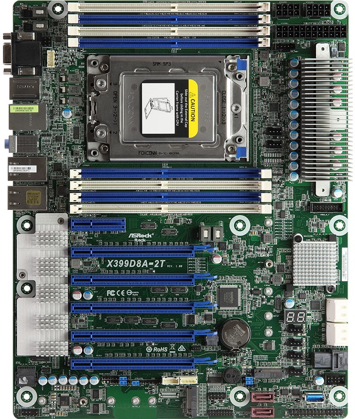 ASRock Rack X399D8A-2T