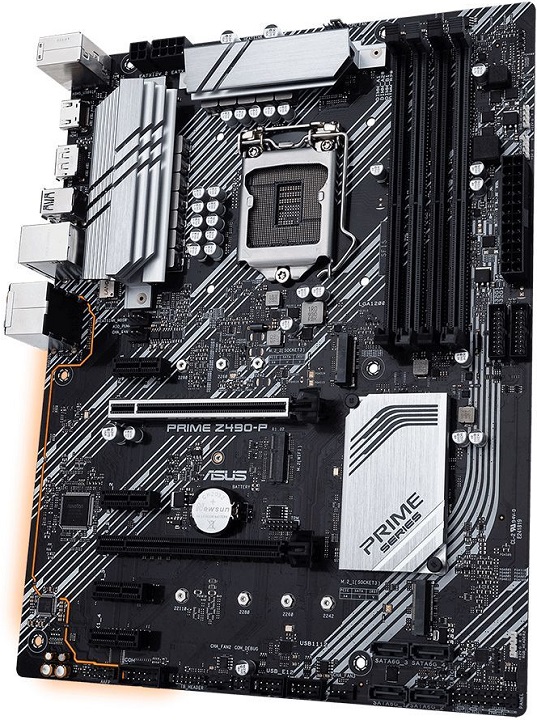 Asus prime z 490 a отключается сетевая карта