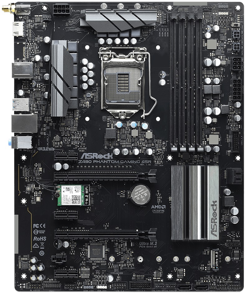 Настройка процессора в биосе asrock z490 phantom gaming 4