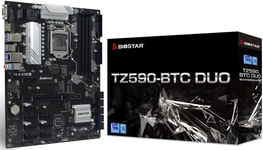 Biostar TZ590-BTC Duo