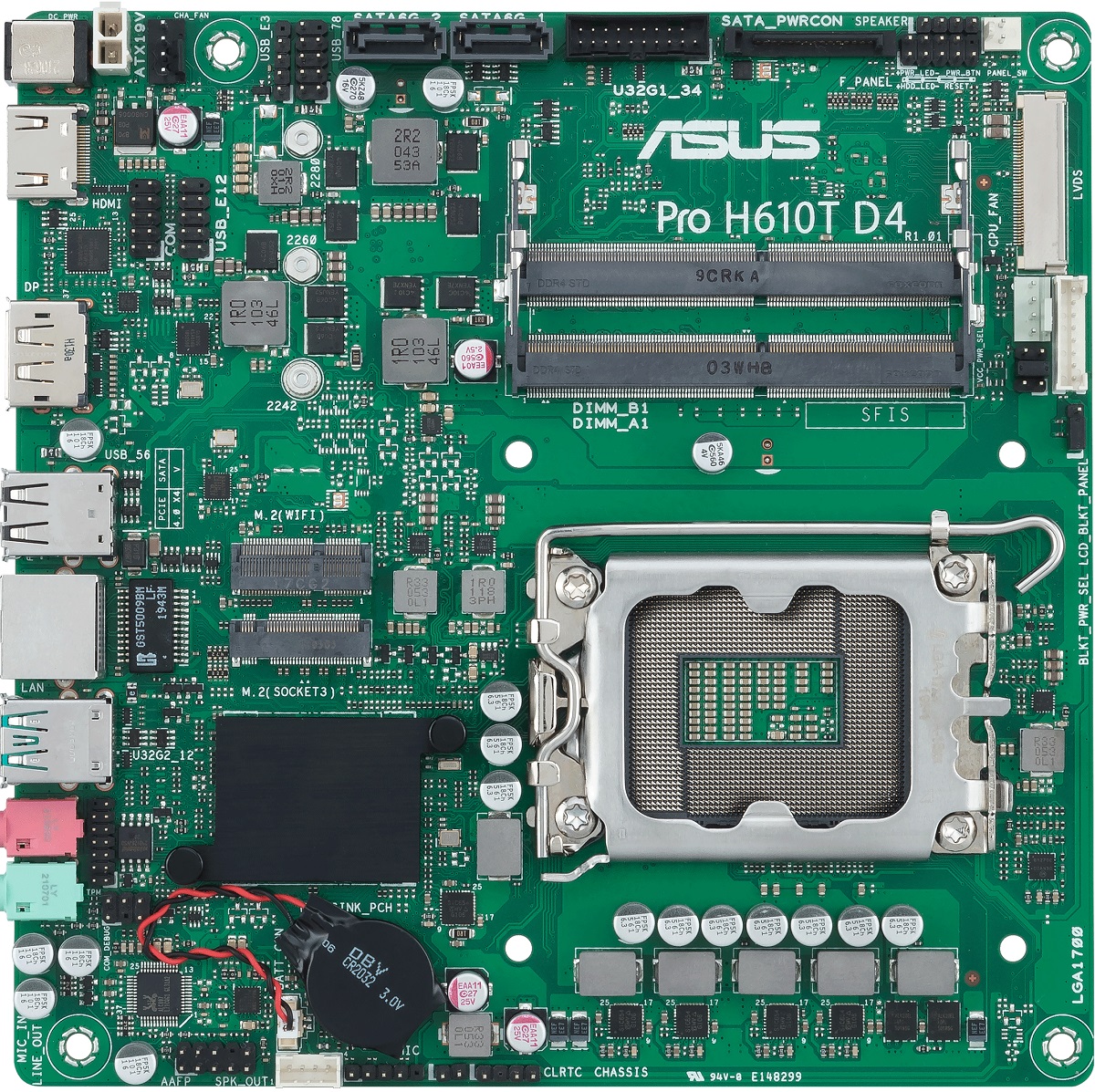 ASUS Pro H610T D4-CSM