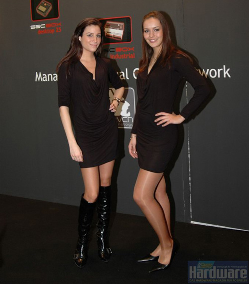 CeBIT 2009 booth babes самые красивые девушки