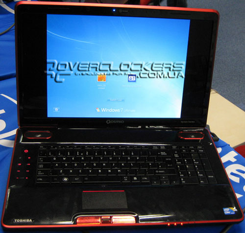 ноутбук Toshiba Qosmio X500