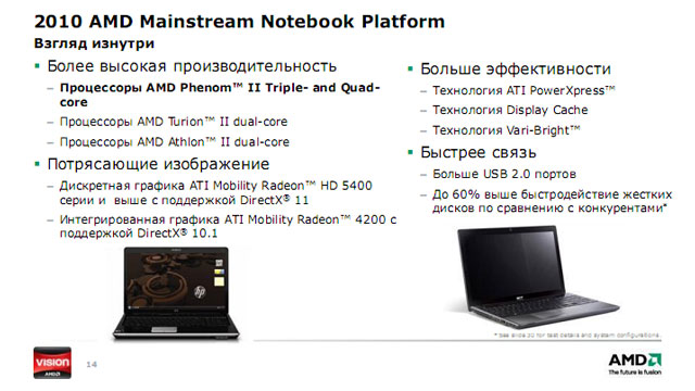 Киевская презентация AMD Vision