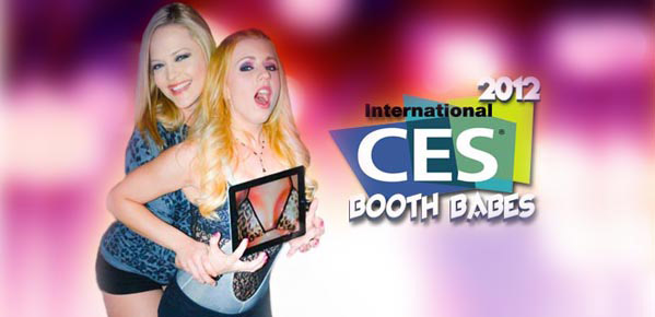 Промо-девушки на CES 2012