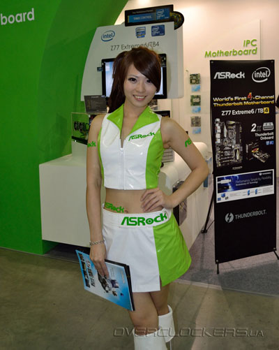 Booth Babes @ Computex 2012