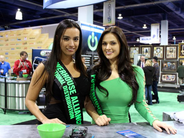 Девушки (booth babes) на выставке CES 2013