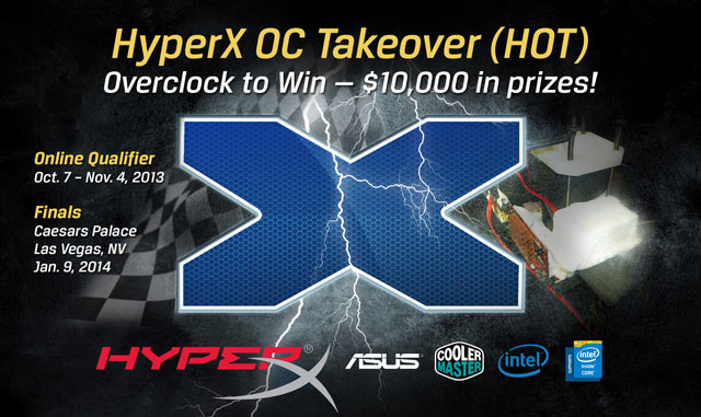 Оверклокерский турнир HyperX OC Takeover (HOT)