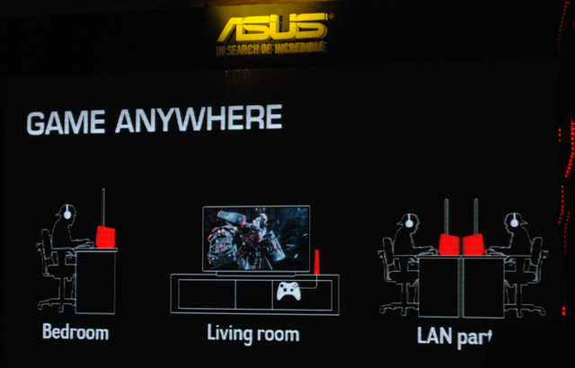 Презентация продукции Asus Republic of Gamers на Computex 2014