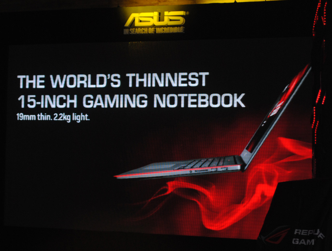 Презентация asus rog