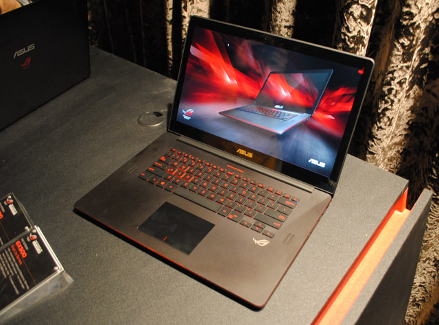 Презентация продукции Asus Republic of Gamers на Computex 2014