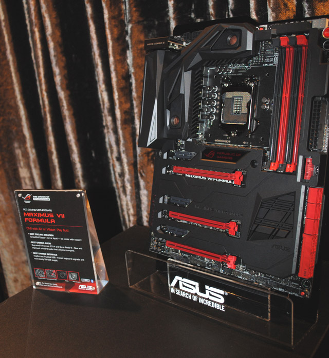 Презентация продукции Asus Republic of Gamers на Computex 2014