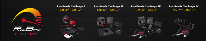 ASUS анонсировала серии оверклокерских турниров ROG OC Showdown и RealBench Challenge