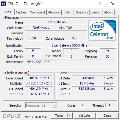 Griff Intel 875P