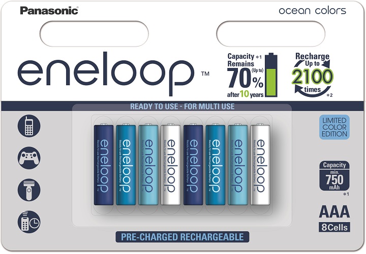 Panasonic Eneloop Ocean