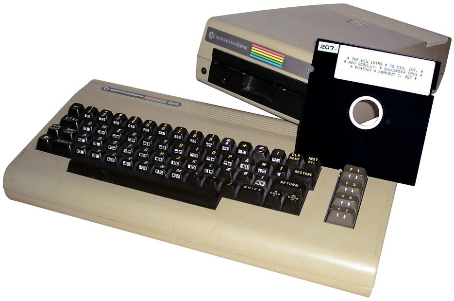 В название компьютера commodore 64 что означает цифра 64