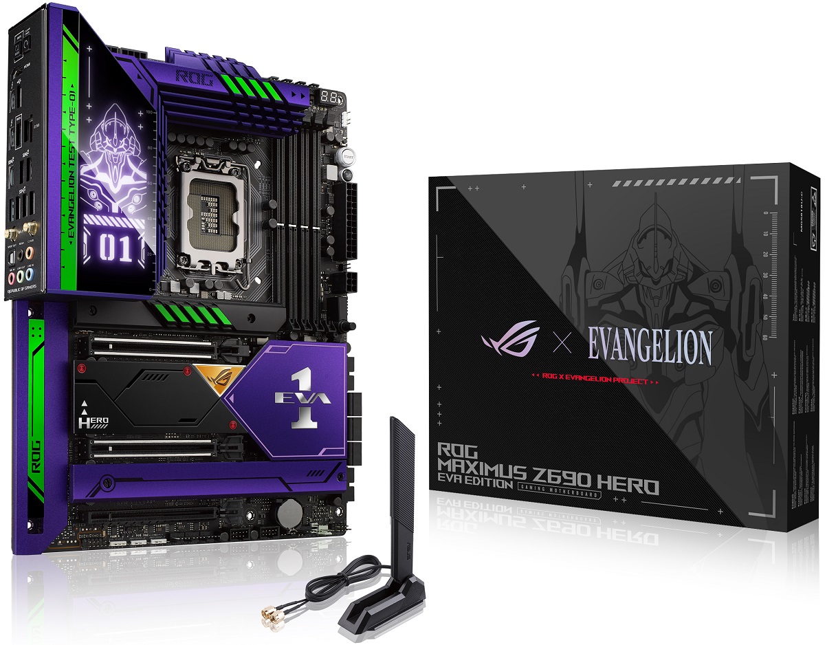 ASUS вывела на украинский рынок серию продуктов ROG в стиле аниме  Evangelion / Новости / Overclockers.ua