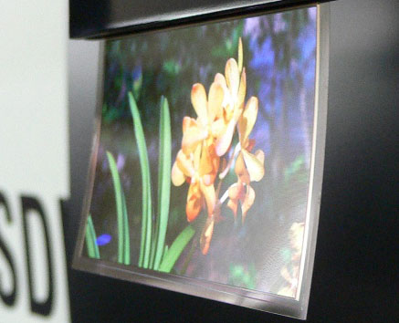 Sony flapping OLED display