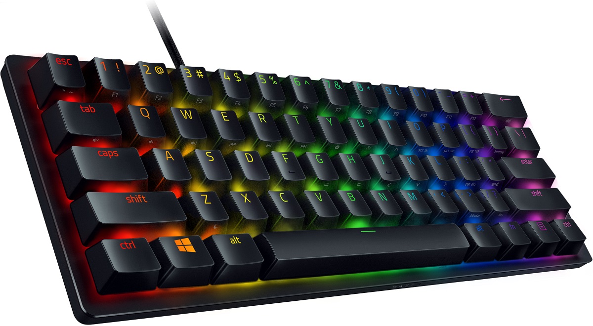 Как менять подсветку на клавиатуре razer huntsman mini