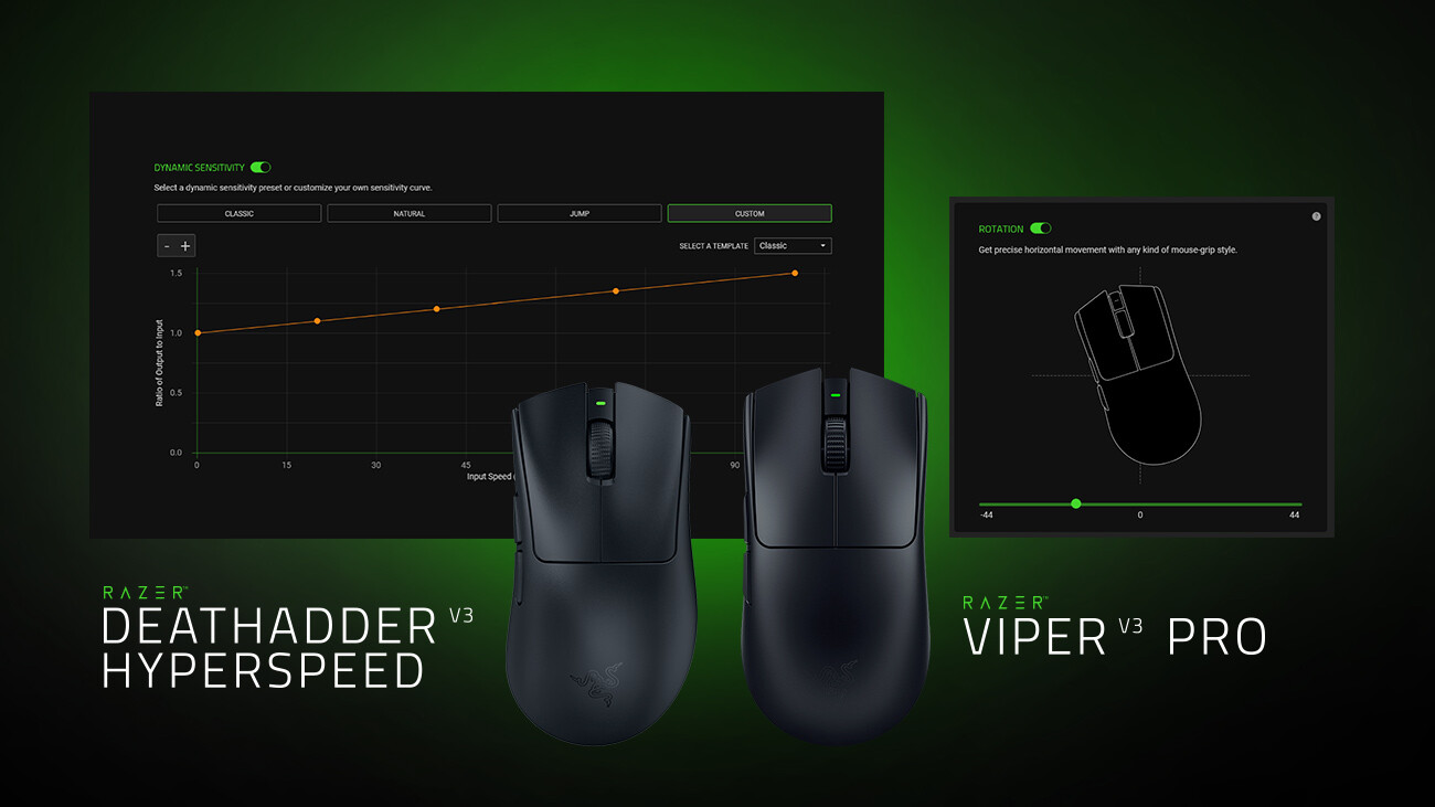 Razer Mouse Rotation and Dynamic Sensitivity