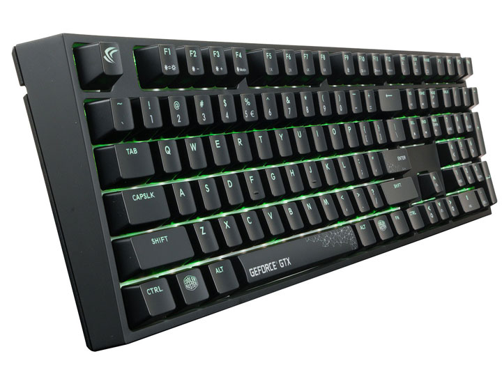 клавиатура Cooler Master MasterKeys Pro L Nvidia Edition