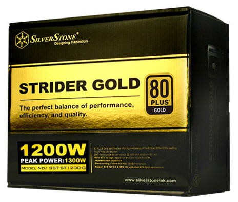 Блоки питания SilverStone Strider Gold 