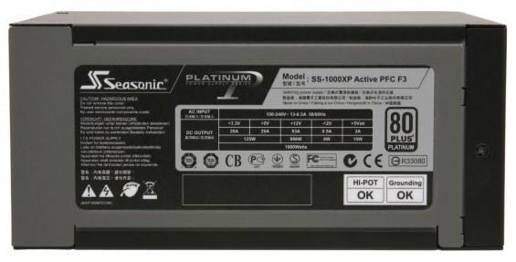 Блок питания Seasonic Platinum SS-1000XP