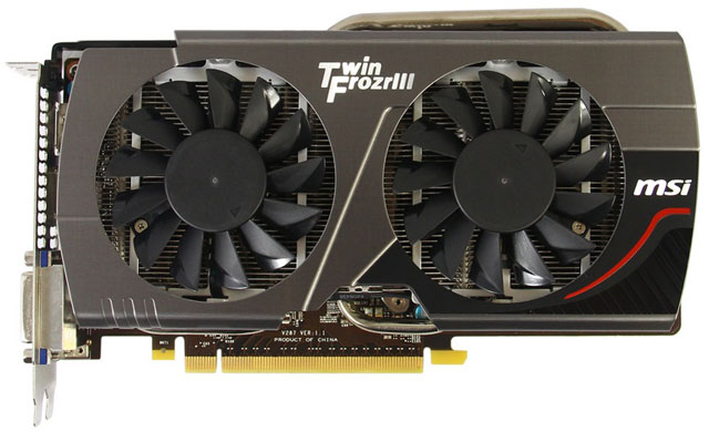 Видеокарта MSI GeForce GTX 660 Twin Frozr