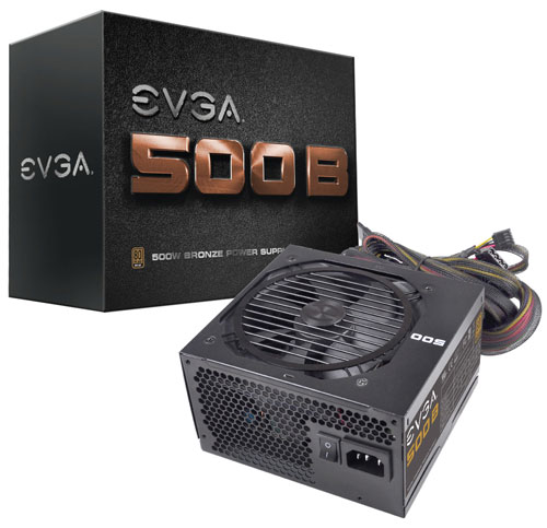 Блок питания EVGA 500 Bronze