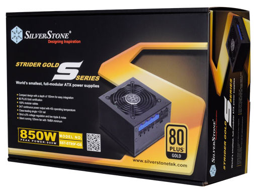 Блок питания SilverStone Strider Gold S