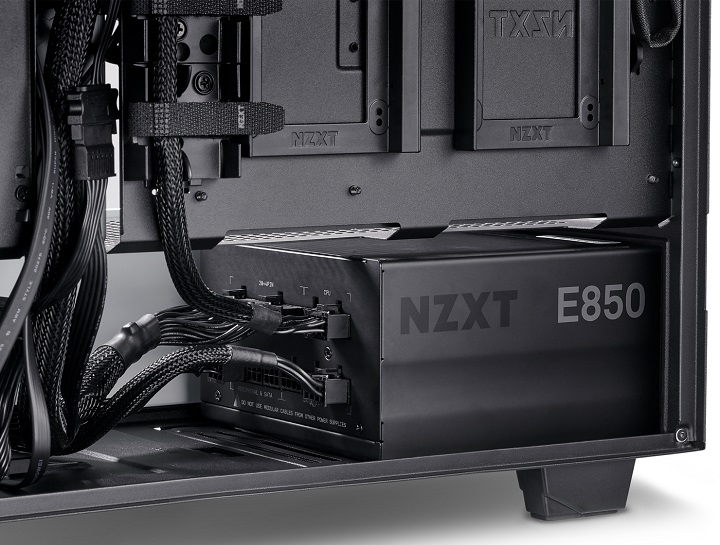 Блоки питания NZXT E500, E650 и E850