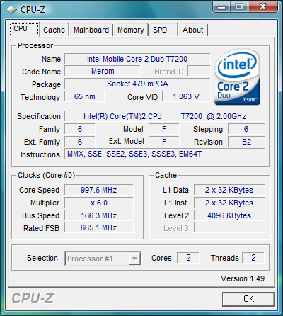 CPU-Z v1.49