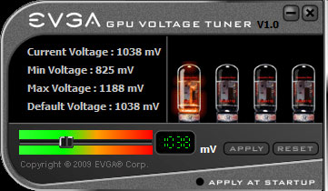 EVGA voltage tuner