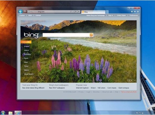 Internet Explorer 9 screenshot