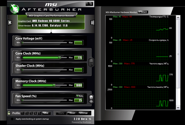 MSI Afterburner 2.2.0 beta 15