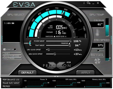 EVGA Precision X 4.2.0