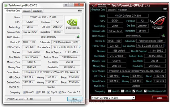 GPU-Z 2.55.0 instal the new