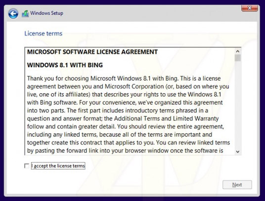 Windows 8.1 with Bing