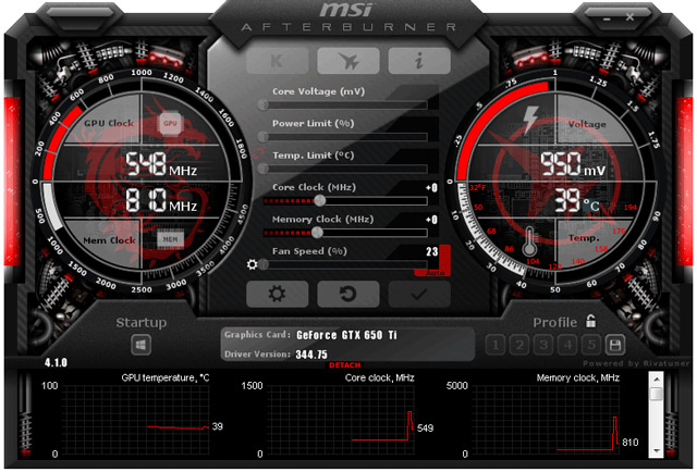 MSI Afterburner 4.1.0