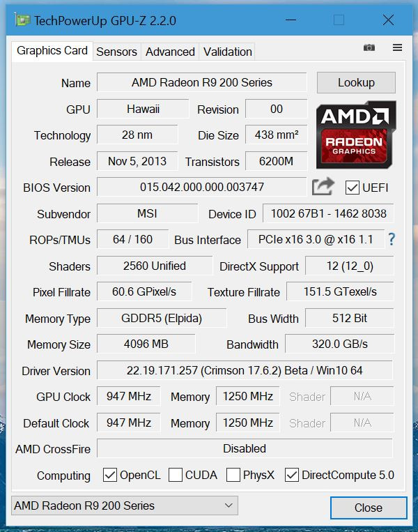 GPU-Z 2.2.0