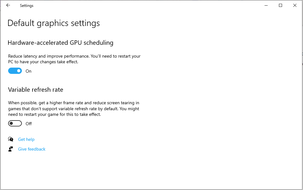 Hardware Accelerated GPU Scheduling