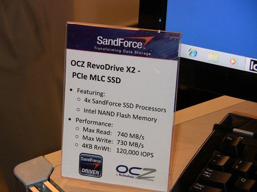 SSD-накопители OCZ RevoDrive X2