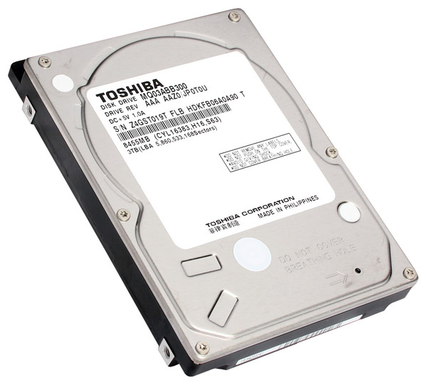 HDD Toshiba MQ03ABB300