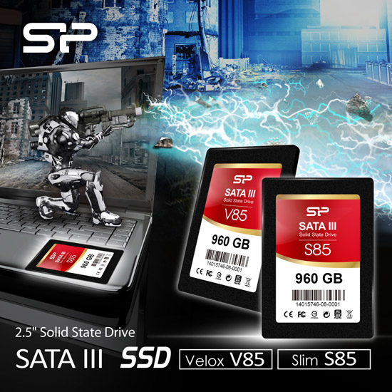 SSD Silicon Power Slim S85 и Velox V85