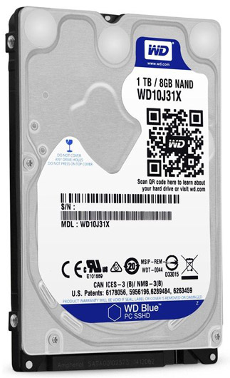 WD Blue SSHD WD10J31X